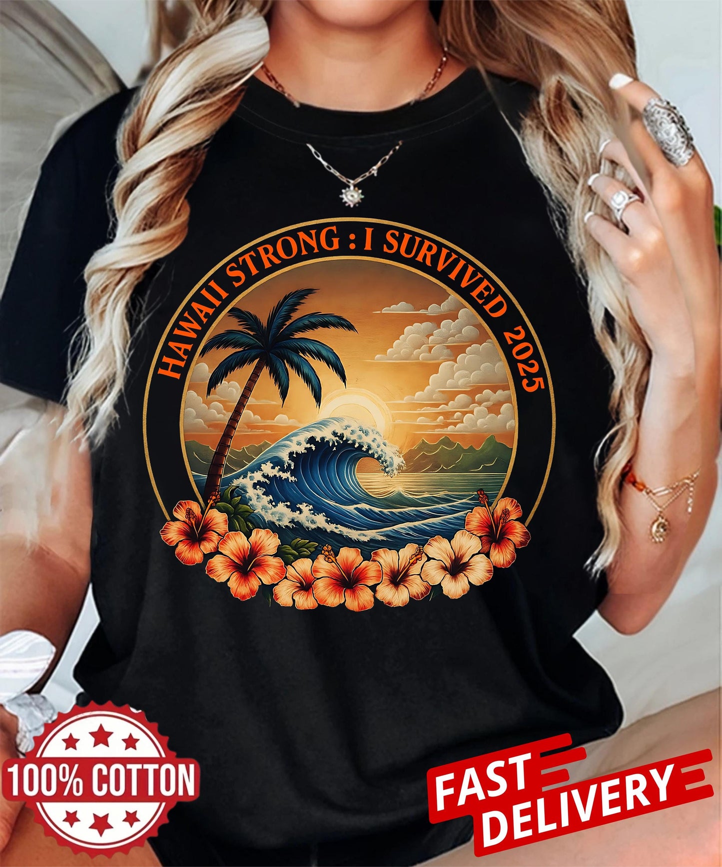 United we stand Hawaii Strong 2025 Shirt to wear hope, support recovery, and honor the strength of tsunami survivors