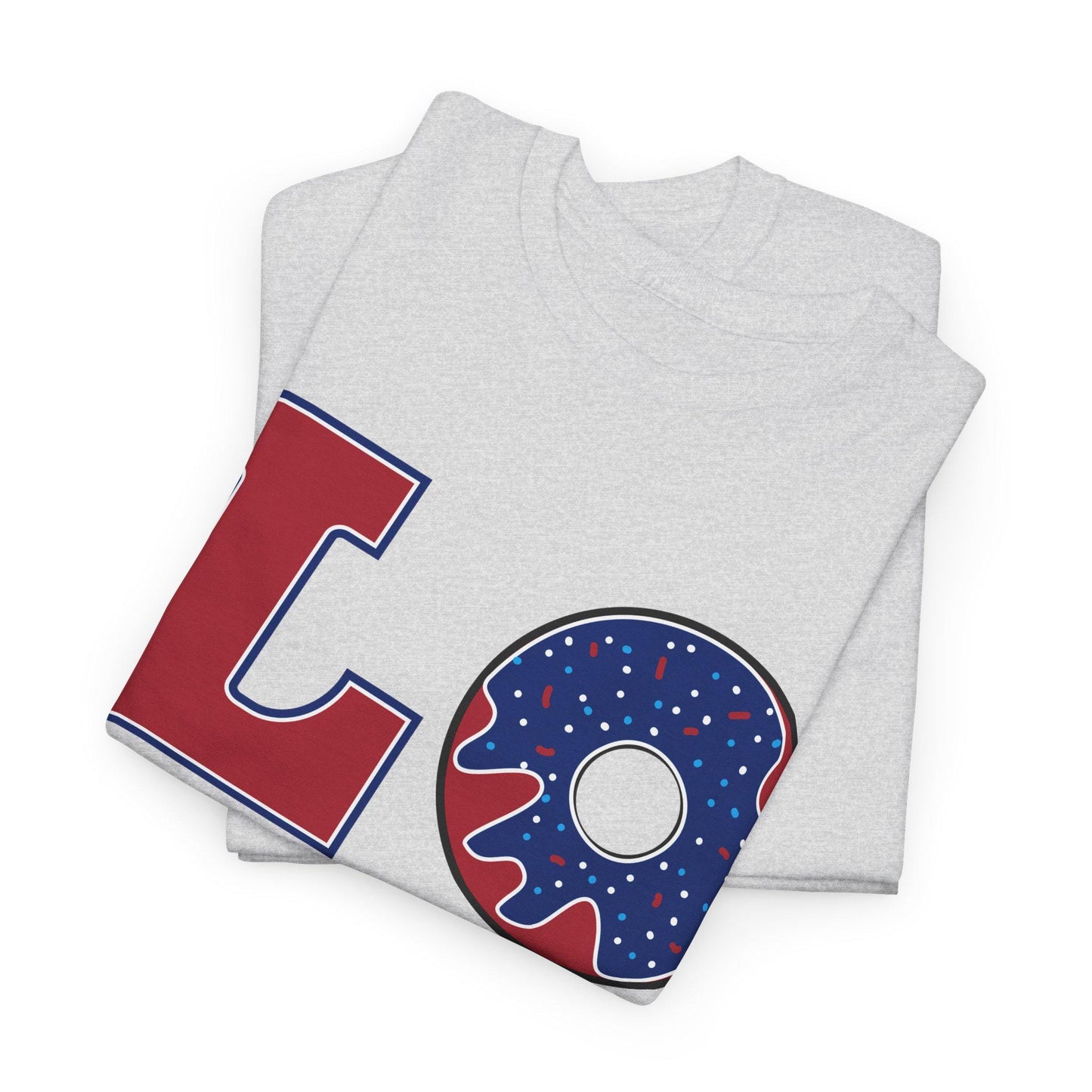 Patriotic Love Tee | Unisex Heavy Cotton Tee | Perfect for July 4th, BBQs, Casual Wear, Gifts, Americana Style