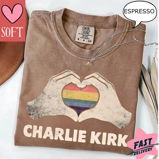 Charlie Kirk shirt,RIP Charlie Kirk Shirt, Charlie Kirk Remembrance Sweatshirt, Charlie Kirk SweaterCharlie Kirk Heart