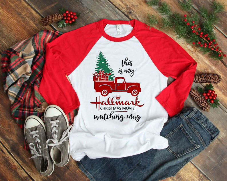 Christmas Clothing Women's Printed Wear T-shirt