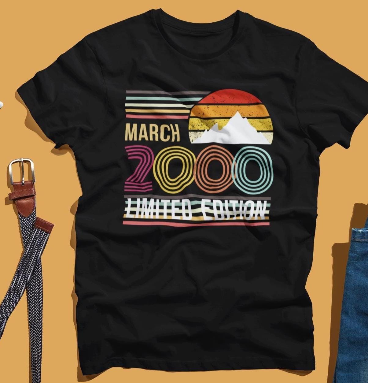 Retro July 2000 T Shirt Vintage Style Unisex Cotton Tee 25th Birthday Gift For Men And Women Classic 2000s Graphic Nostalgic Party Outfit