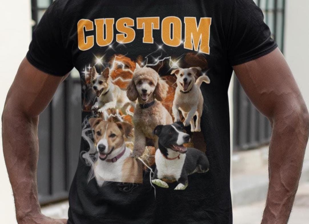 Custom Bootleg Wash Shirt, Custom Bootleg Shirt, Custom Pet Shirt, Dog Remembrance Gift, Dog Personalize, Dad Shirt, Gift for Dad, Pet Shirt