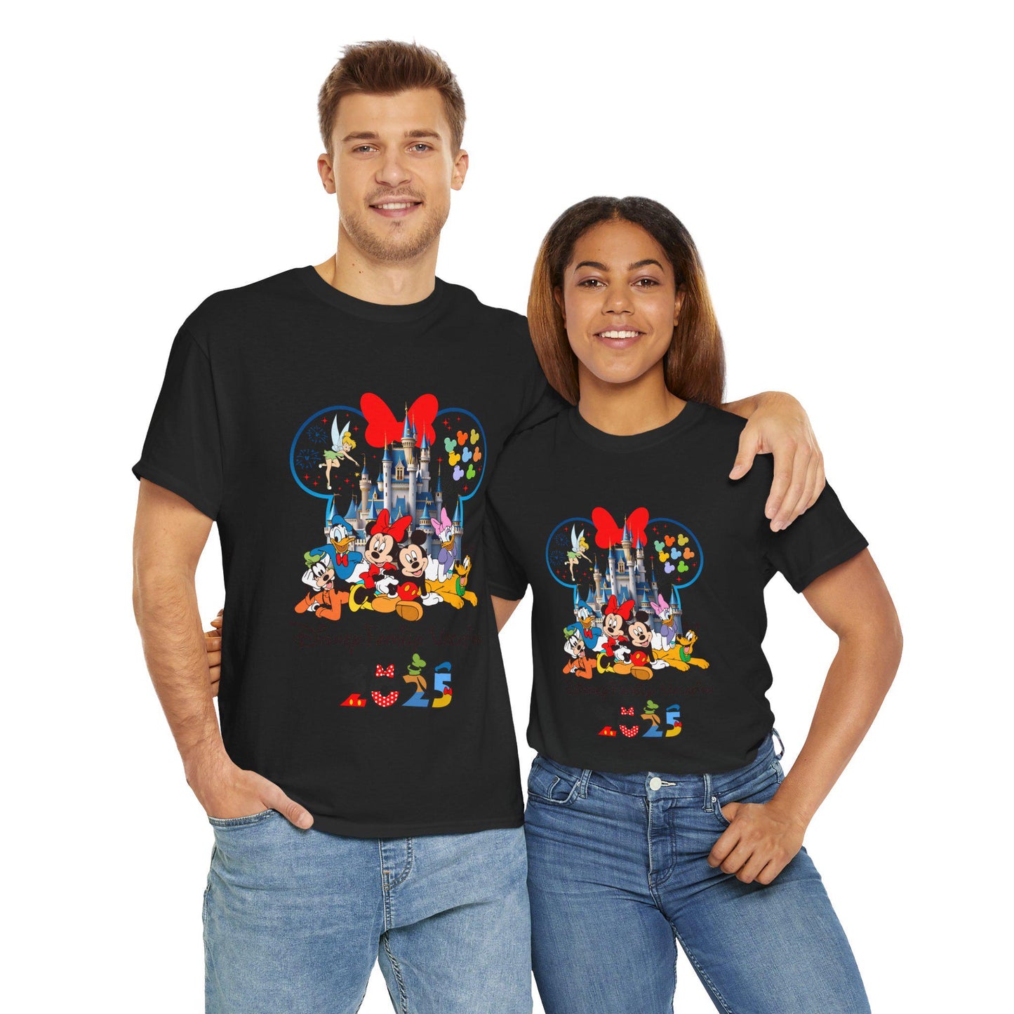 Personalized Disney Trip Shirts, Disneyland Shirts, Disney Vacation T-shirt, Disney Family Matching Shirt, Magical Castle Shirt, Disneyworld