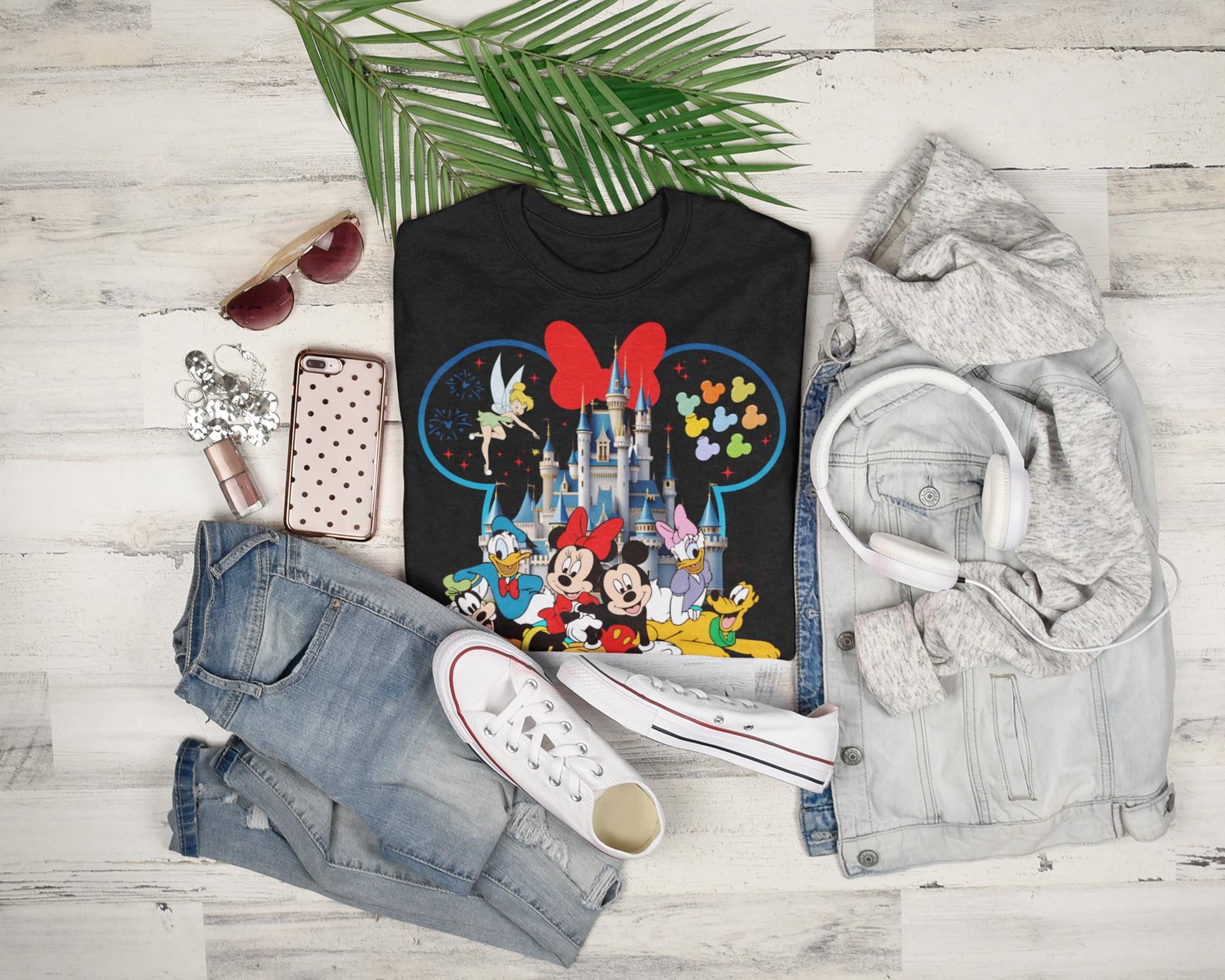 Personalized Disney Trip Shirts, Disneyland Shirts, Disney Vacation T-shirt, Disney Family Matching Shirt, Magical Castle Shirt, Disneyworld