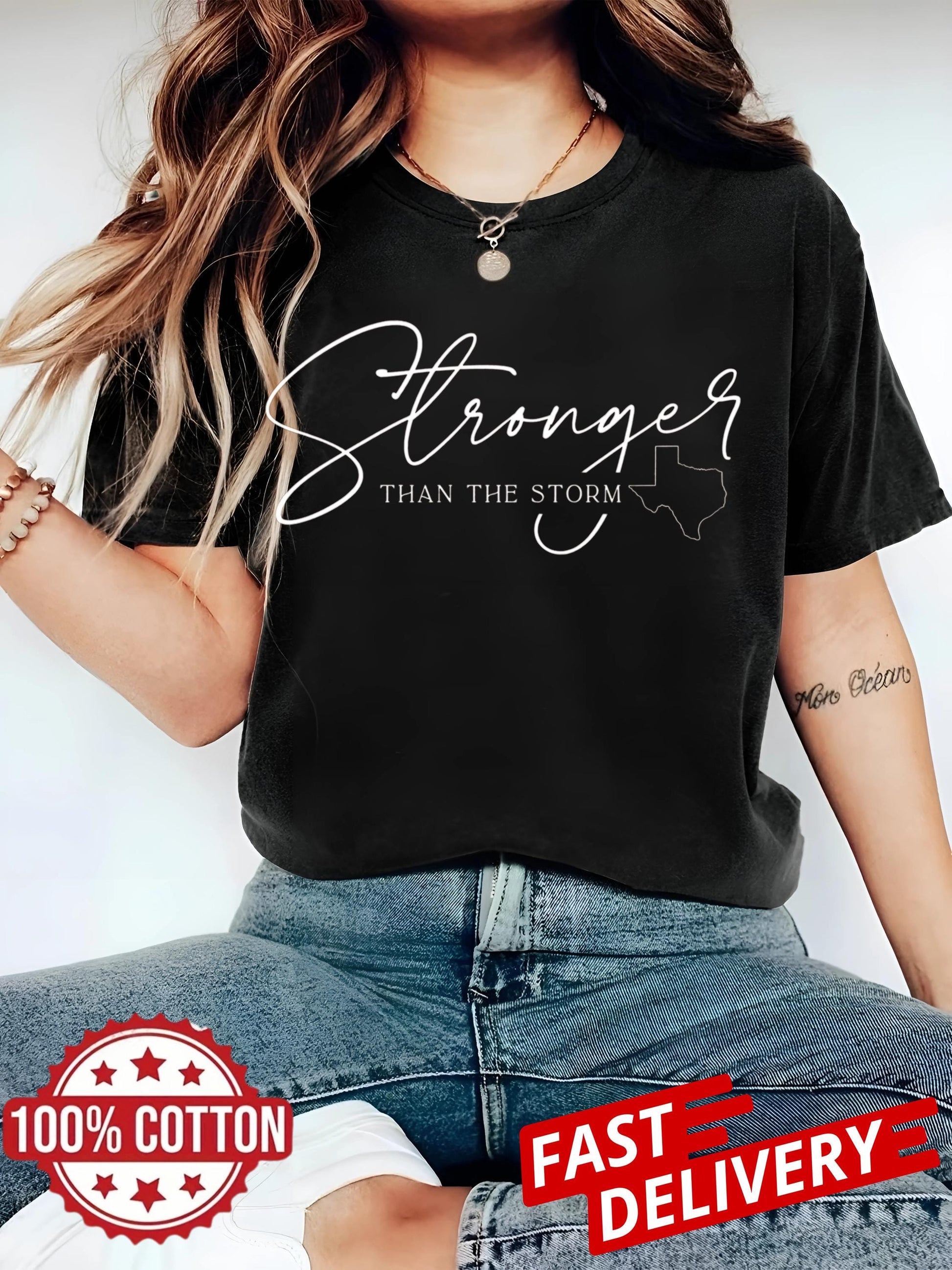 Strong Flood Disaster Relief T-Shirt, Guadalupe River Rescuer Support T-Shirt, Hill Country Flooding Survivor Comfort Colors® Tee