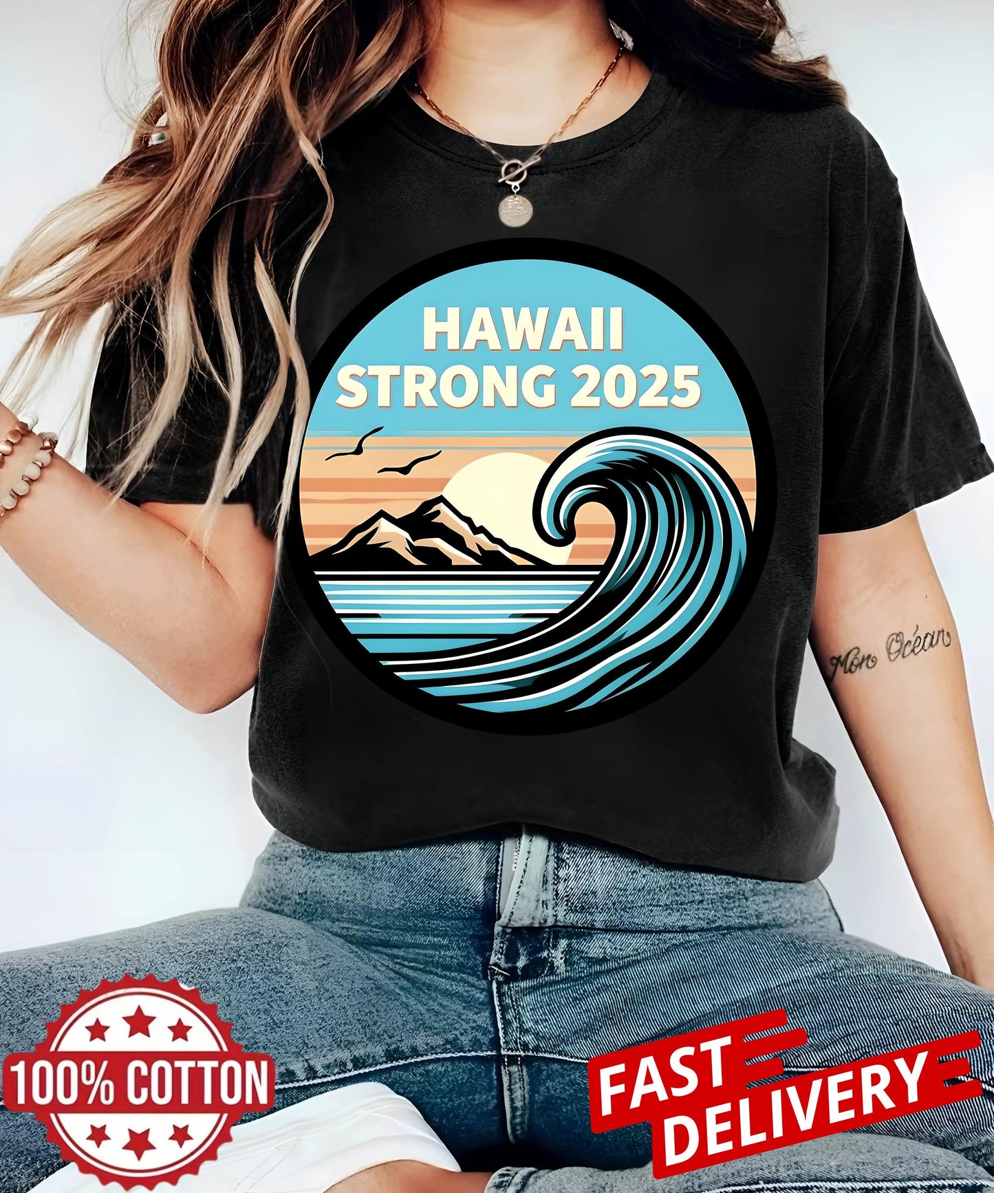 This Hawaii Strong 2025 Shirt is more than fabric it's support, hope, and strength after the tsunami honor survivors and stand proud