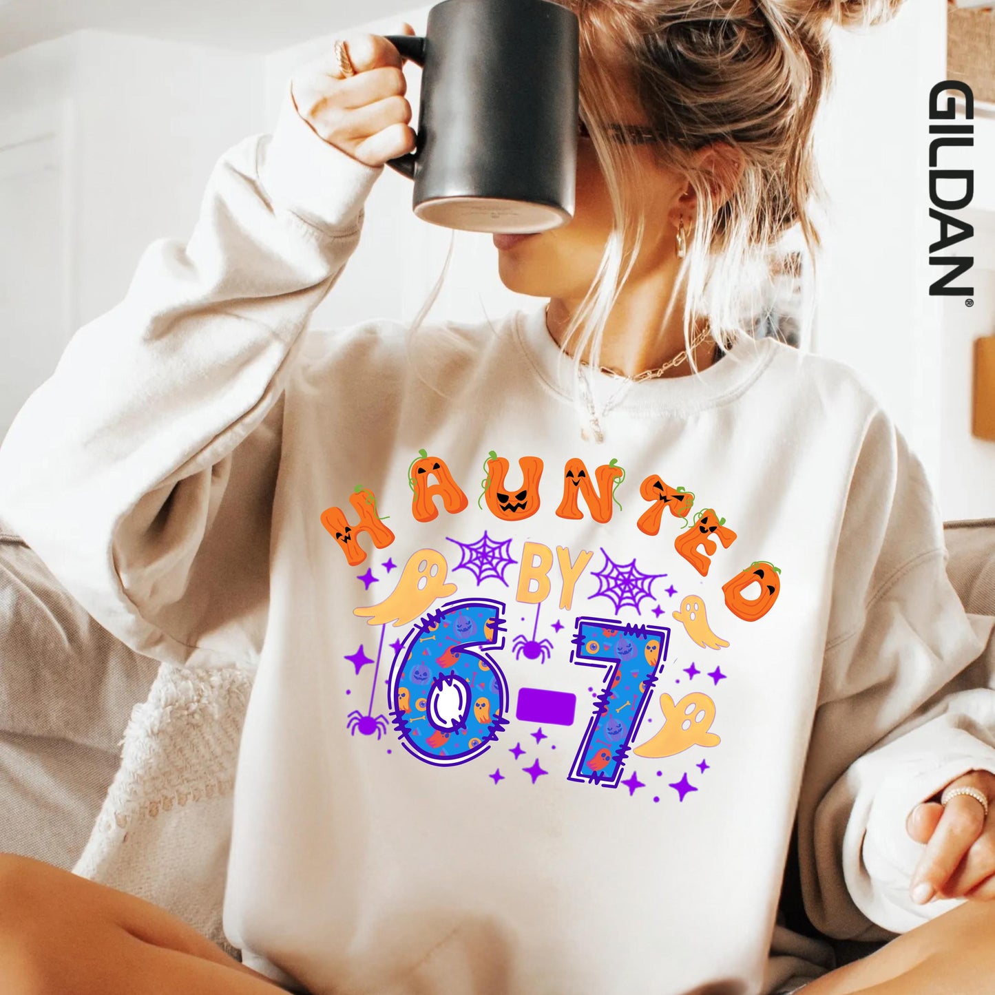 Six Seven Meme Halloween Shirt: Comfort Colors Funny Tee
