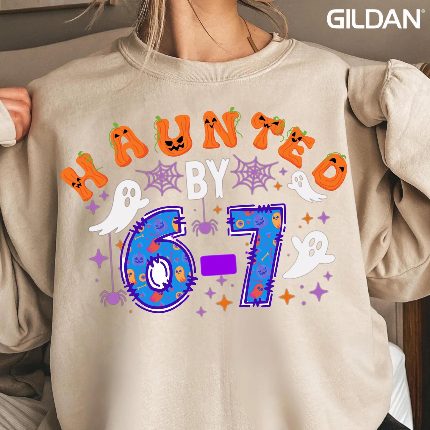 Six Seven Meme Halloween Shirt: Comfort Colors Funny Tee
